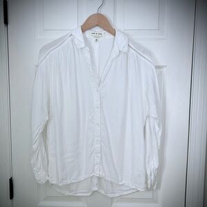 White Anthropologie Blouse